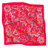 SMALL SILK SCARF - QUETZALCOATL - Pineda Covalin US