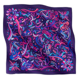 SMALL SILK SCARF - QUETZALCOATL - Pineda Covalin US