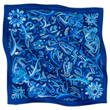 SMALL SILK SCARF - QUETZALCOATL - Pineda Covalin US