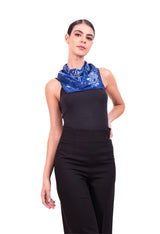 SMALL SILK SCARF - QUETZALCOATL - Pineda Covalin US