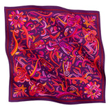SMALL SILK SCARF - QUETZALCOATL - Pineda Covalin US