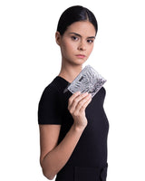 SMALL WALLET - ENGRAVED BUTTERFLY - Pineda Covalin US