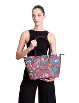 TOTE BAG KIIN - EMBROIDERED BUTTERFLY - Pineda Covalin US