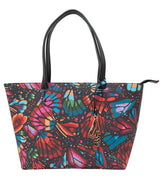 TOTE BAG KIIN - EMBROIDERED BUTTERFLY - Pineda Covalin US