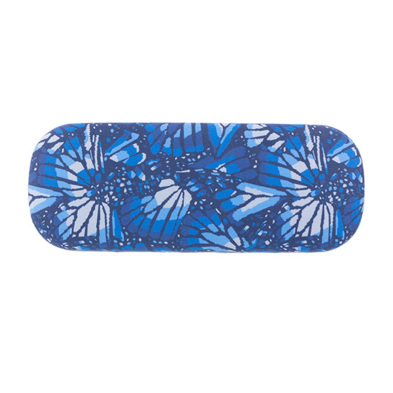 EMBROIDERED BUTTERFLY EYEGLASSES CASE