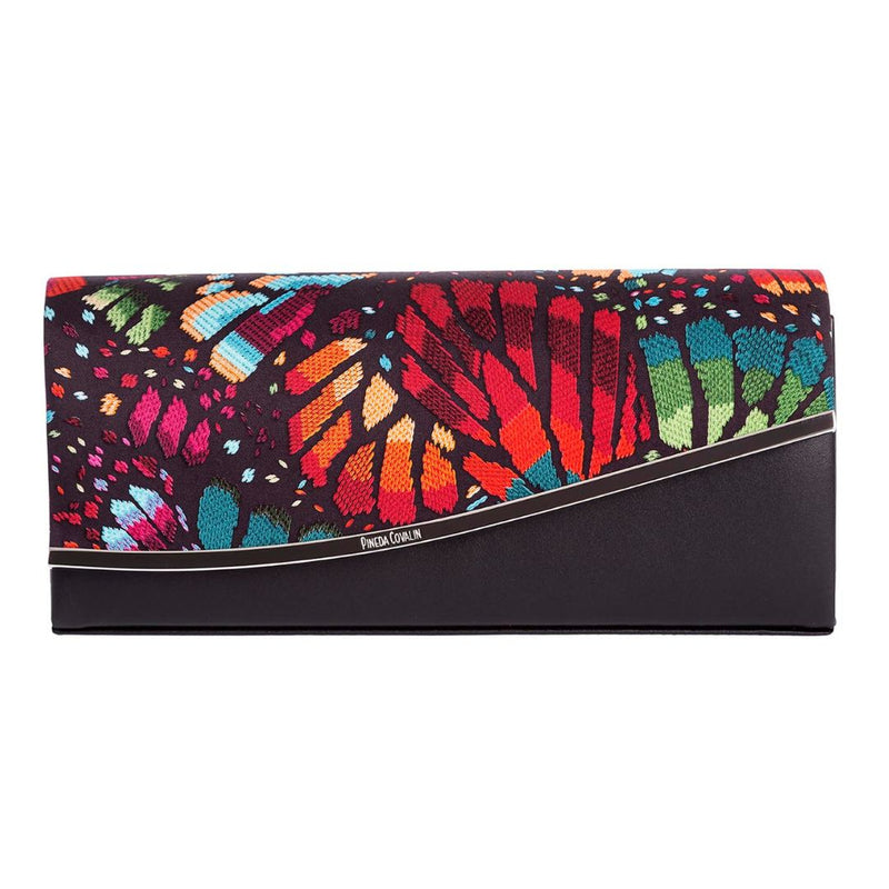 EMBROIDERED BUTTERFLY AKBAL CLUTCH