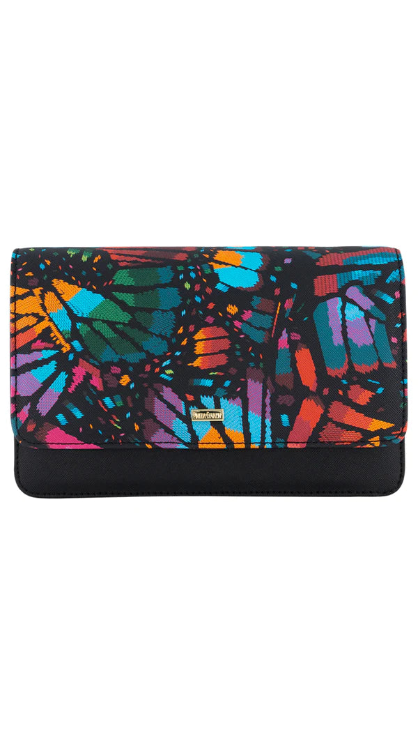 KALAN EMBROIDERED BUTTERFLY CROSSBODY