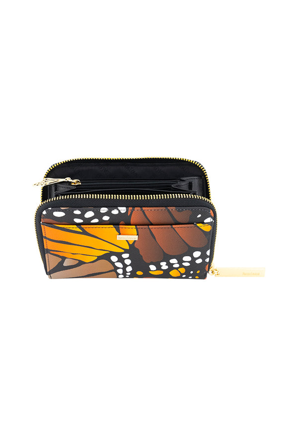 MACRO BUTTERFLY SAFFIANO WALLET