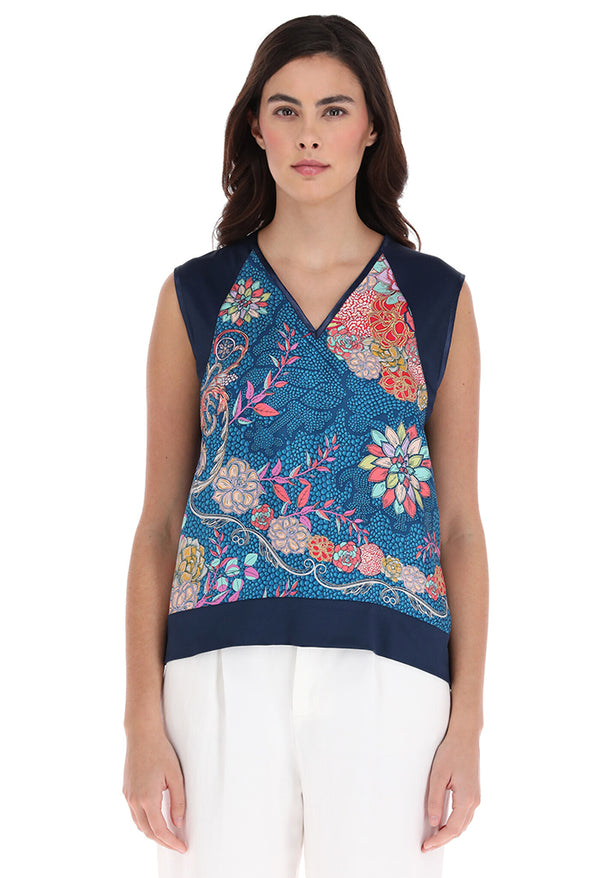CACTI BOTANICAL GARDEN CAUDAL BLOUSE