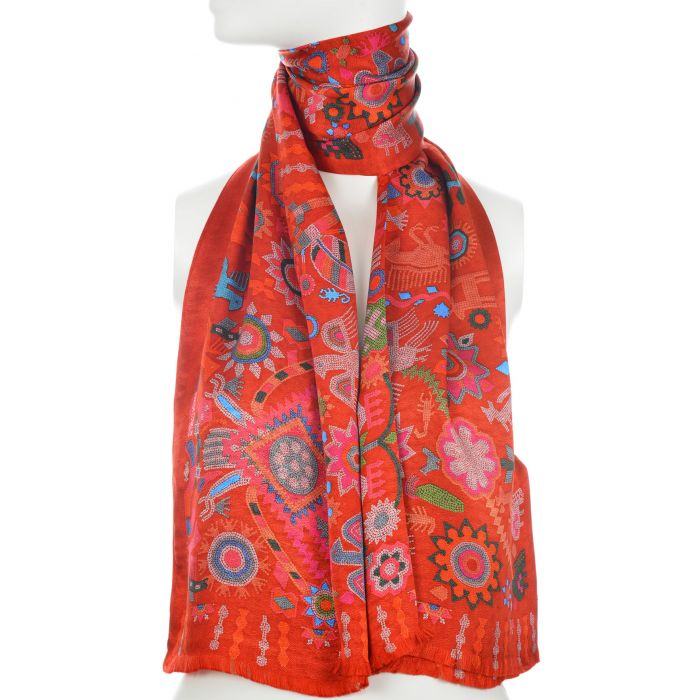 Pineda Covalin スカーフ【新品未使用】 Double Sided Long Jacquard Scarf – Istmo – Pineda Covalin US