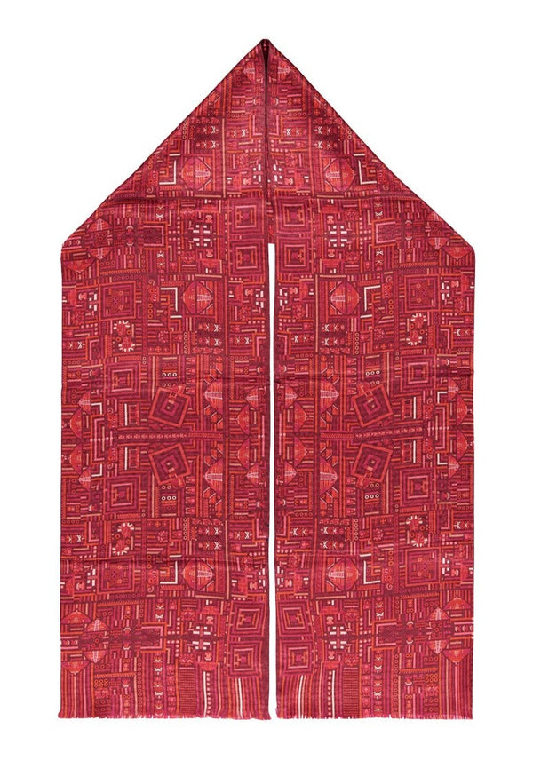 TEOTIHUACAN DOUBLE SIDED SHAWL
