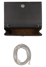 CLUTCH BAG WITH REMOVABLE CHAIN - BUTTERFLY FLIGHT - Pineda Covalin US