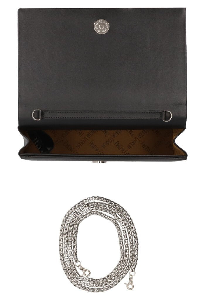 CLUTCH BAG WITH REMOVABLE CHAIN - BUTTERFLY FLIGHT - Pineda Covalin US