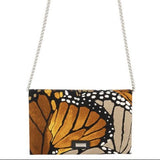 CLUTCH WITH REMOVABLE CHAIN - MACRO BUTTERFLY - Pineda Covalin US