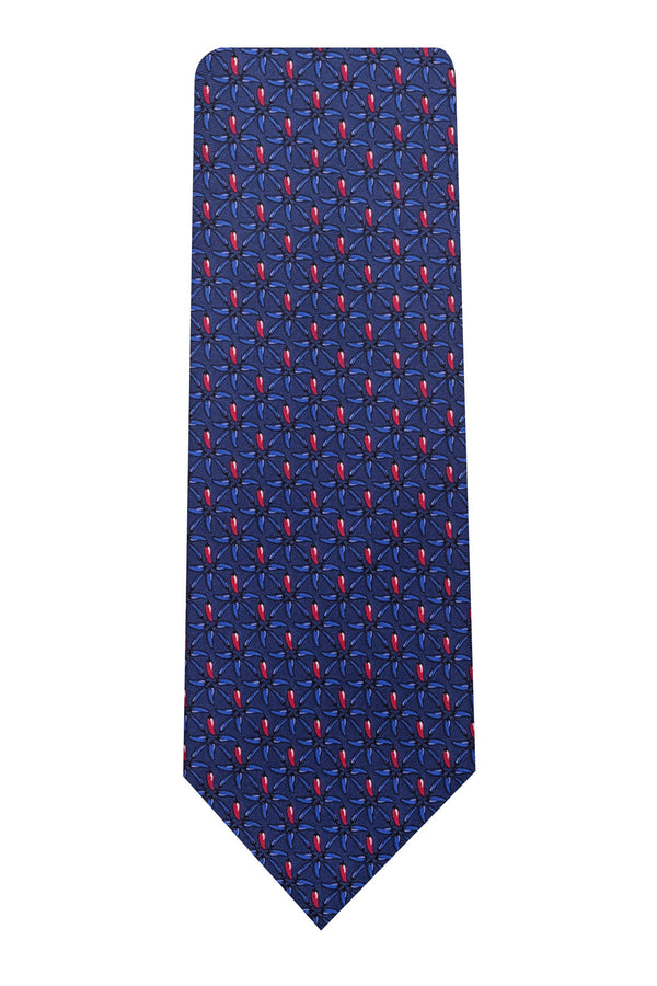 CHILLI TIE WITH RED CHILIES
