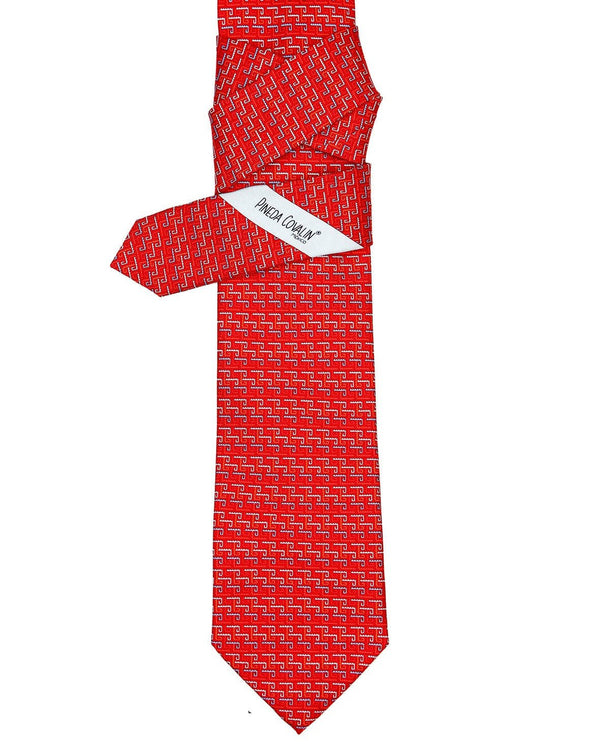 SILK TIE GRECA MITLA - Pineda Covalin US