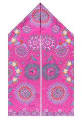 DOUBLE SIDED LONG SCARF - HUMMINGBIRD - Pineda Covalin US