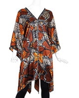 JACQUARD SILK HUIPIL - MONARCH BUTTERFLY - Pineda Covalin US