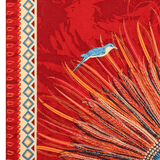 JACQUARD SILK SHAWL - PLUMAGE ART - Pineda Covalin US