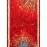 JACQUARD SILK SHAWL - PLUMAGE ART - Pineda Covalin US