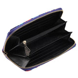 LARGE SAFFIANO WALLET - ABSTRACT BUTTERFLY - Pineda Covalin US