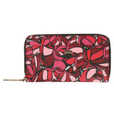 LARGE SAFFIANO WALLET - ABSTRACT BUTTERFLY - Pineda Covalin US