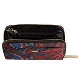 LARGE SAFIANO WALLET - CACTI SANTUARY - Pineda Covalin US