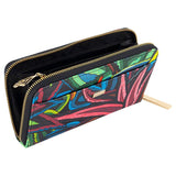 LARGE SAFIANO WALLET - CACTI SANTUARY - Pineda Covalin US