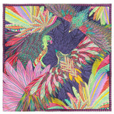 LARGE SILK SCARF - MEXICAN GOLDEN EAGLE - Pineda Covalin US