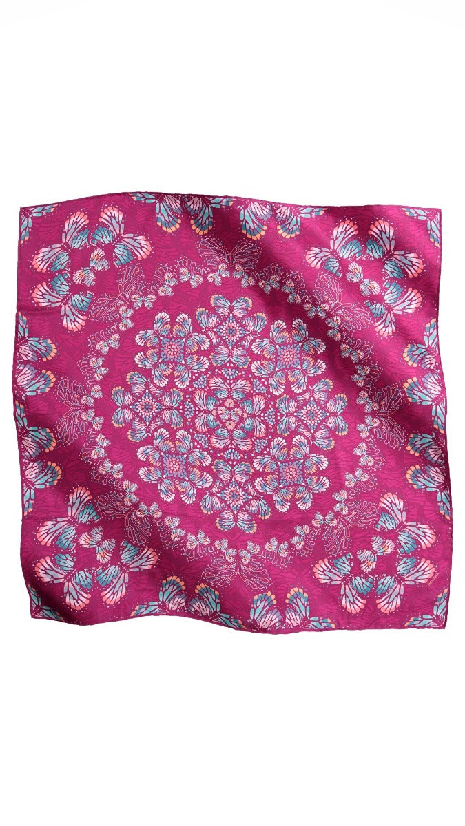 BUTTERFLY DANCE LARGE SCARF