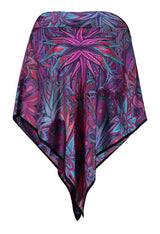 SILK PONCHO - CACTACEANS SANCTUARY - Pineda Covalin US