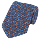 SILK TIE - ART DECO BUTTERFLY - Pineda Covalin US