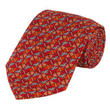 SILK TIE - ART DECO BUTTERFLY - Pineda Covalin US