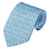 SILK TIE - HUMMINGBIRD - Pineda Covalin US