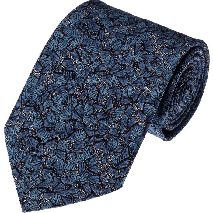 SILK TIE - MONARCH BUTTERFLY - Pineda Covalin US