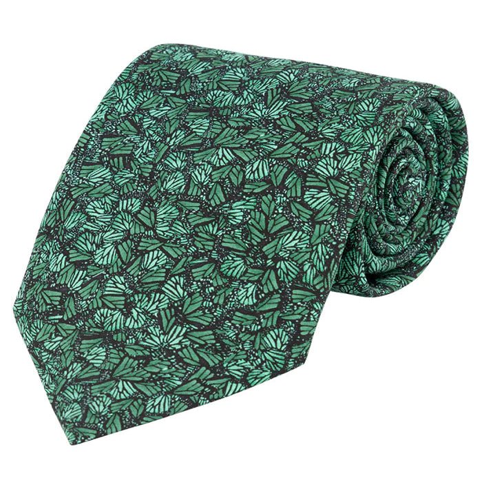 SILK TIE - MONARCH BUTTERFLY - Pineda Covalin US