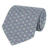 SILK TIE - ORIGAMI HUMMINGBIRD - Pineda Covalin US