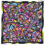 SMALL SILK SCARF - BUTTERFLY FLIGHT - Pineda Covalin US