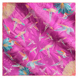 SMALL SILK SCARF - HUMMINGBIRD - Pineda Covalin US